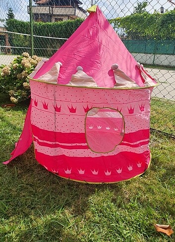Prenses Şatosu Çocuk Çadırı + Barbie evi