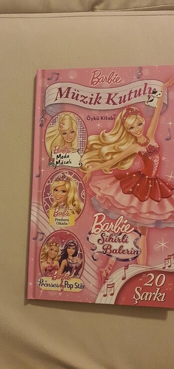 Barbie Öykü Kitabı 6-8 Yaş (4 hikaye)
