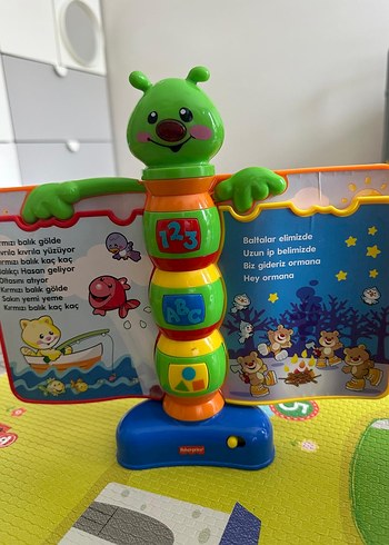 Fisher price Eğitici Masalcı Tırtıl Oyuncak - Görsel 3