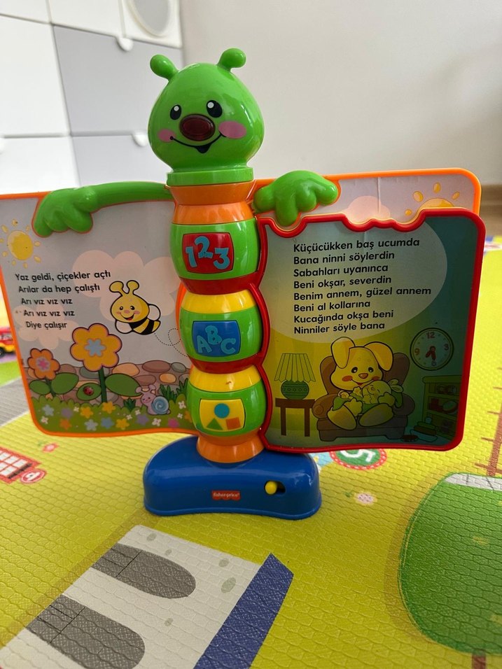 Fisher price Eğitici Masalcı Tırtıl Oyuncak - Görsel 2