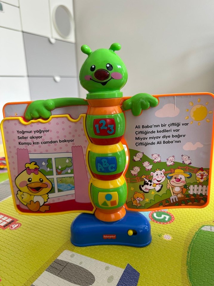 Fisher price Eğitici Masalcı Tırtıl Oyuncak - Görsel 4