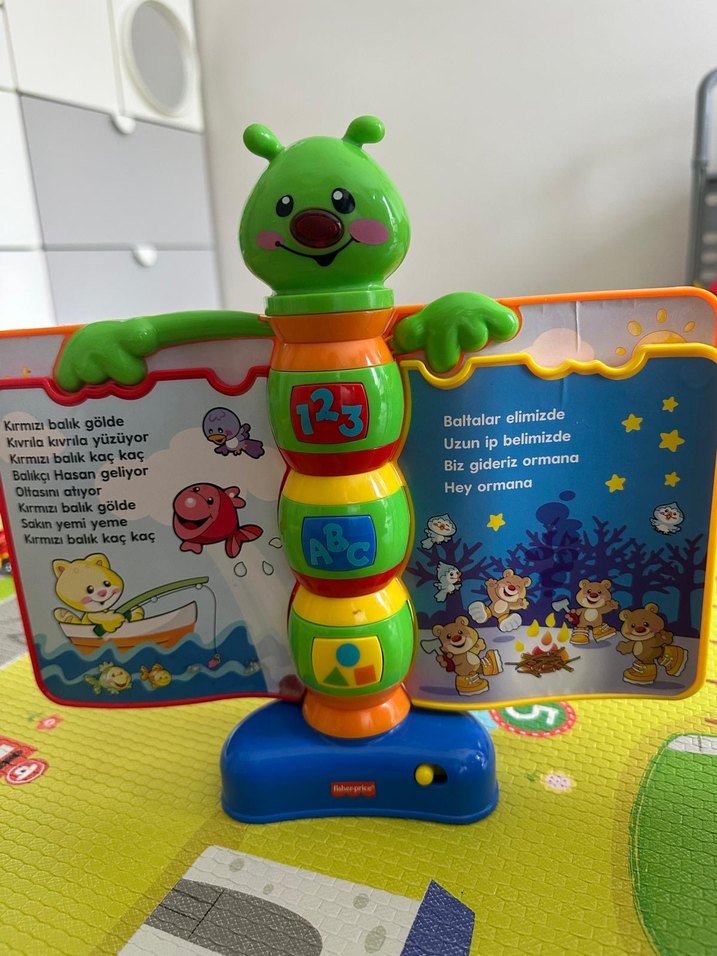 Fisher price Eğitici Masalcı Tırtıl Oyuncak - Görsel 3