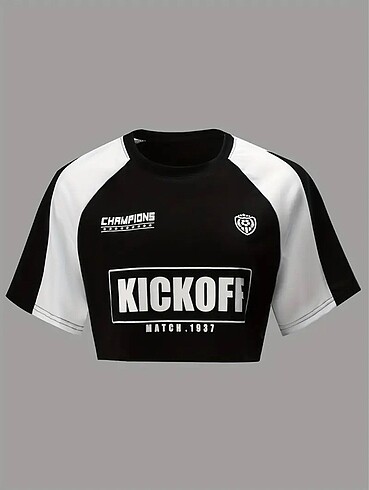Kickoff Crop Tişört