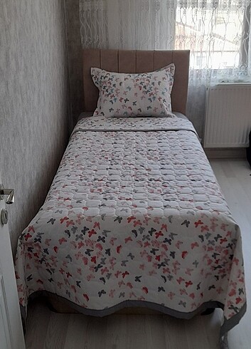 Tek kişilik pike takımı 