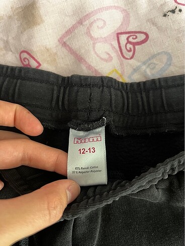 12-13 Yaş Beden Kız çocuk eşofman altı