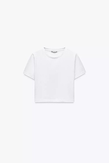 Zara Zara Beyaz Crop