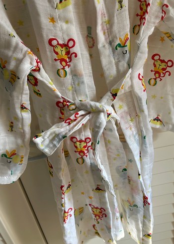 Çocuk müslin Bornoz - Görsel 5