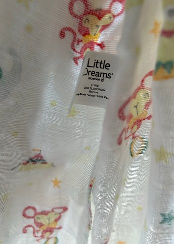 Çocuk müslin Bornoz - Görsel 7