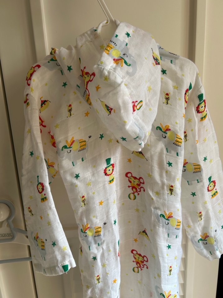 Çocuk müslin Bornoz - Görsel 4