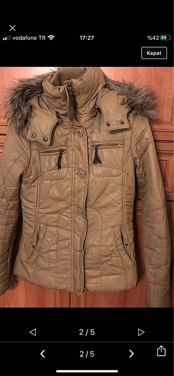 Bershka Şişme mont