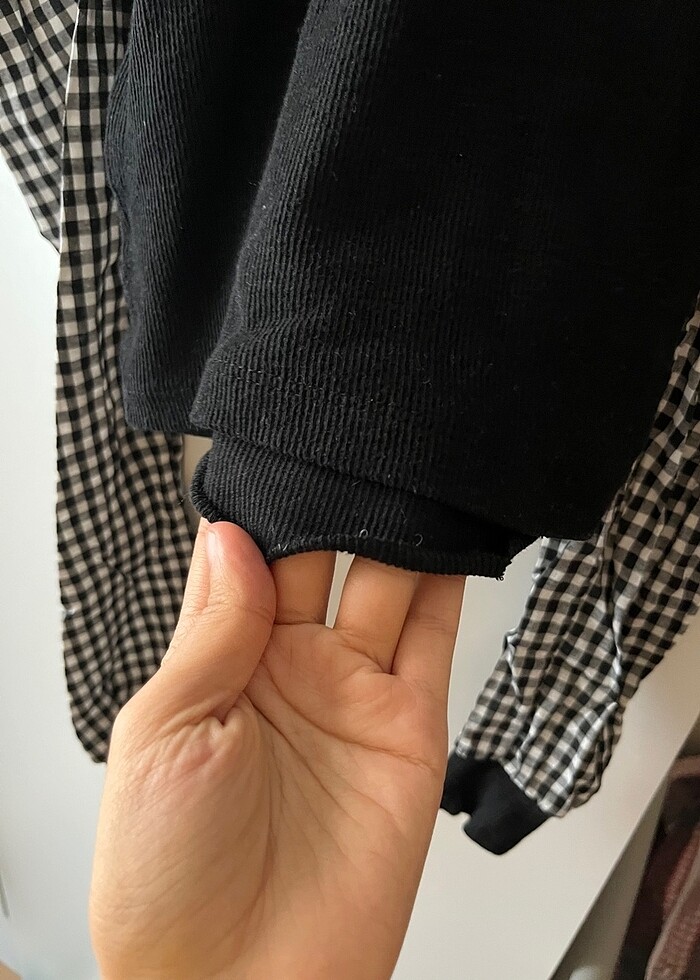 Balon kol bluz - Görsel 4