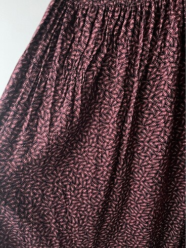 Beli lastikti uzun etek - Görsel 2