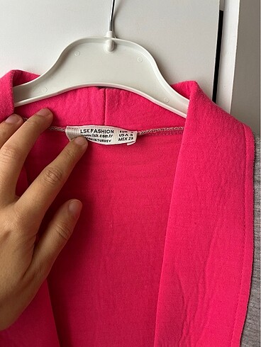 Crop blazer ceket - Görsel 3