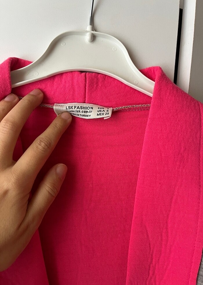 Crop blazer ceket - Görsel 3