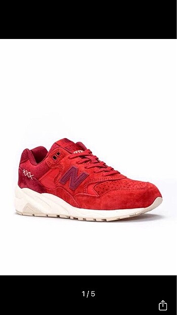 New balance kırmızı spor ayakkabı