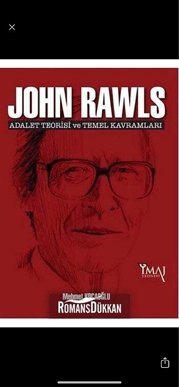 John Rawls Adalet Teorisi ve Temel Kavramlar