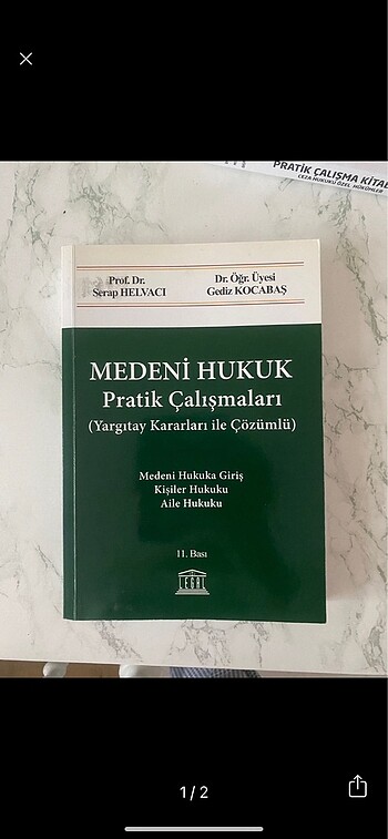 Medeni Hukuk Pratik Kitabı- Serap Helvacı