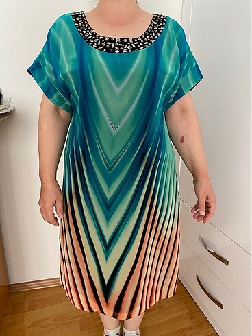 Mode bravo 44 beden şık elbise - Görsel 4