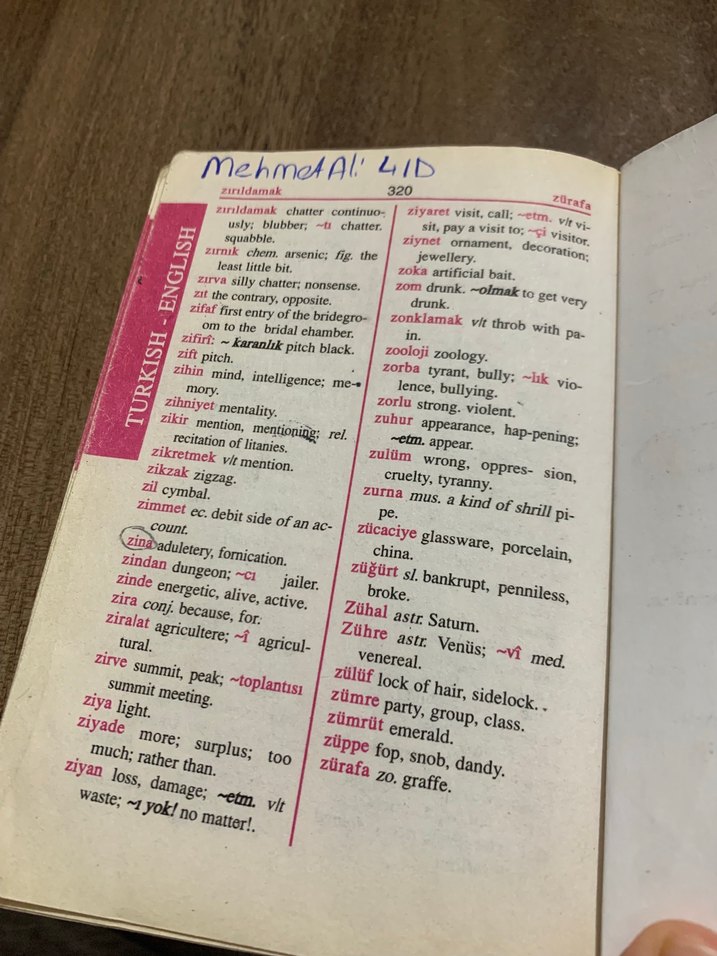 İlköğretim İngilizce-Türkçe Sözlük - Görsel 2