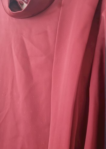 40 Beden bordo Renk Tuğba takım. Pantolon. Tunik