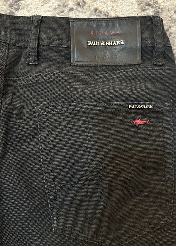 Paul&Shark Siyah Regular Fit Denim Erkek Pantolon