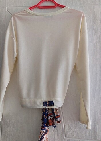 LC Waikiki Belden büzgülü sweatshirt