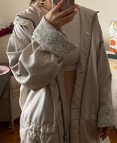 vintage yağmurluk - Görsel 2
