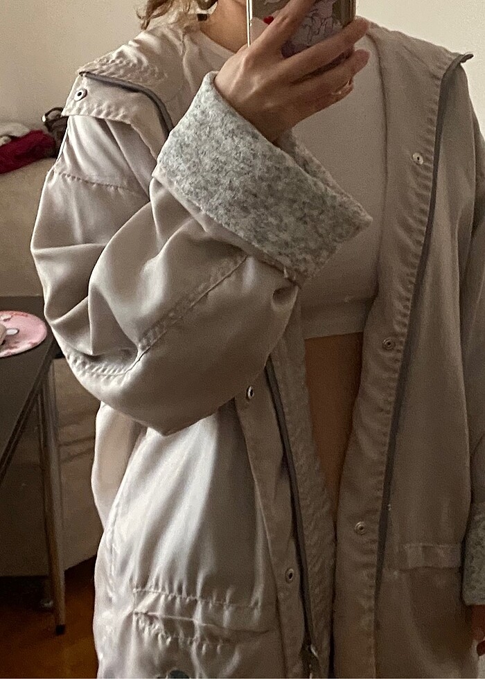 vintage yağmurluk - Görsel 2