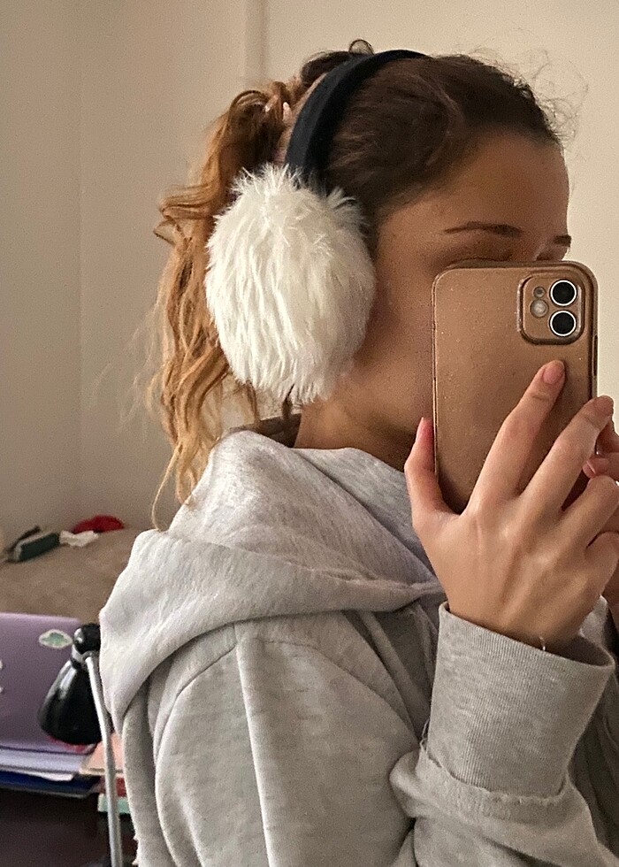 peluş kulaklık - Görsel 2