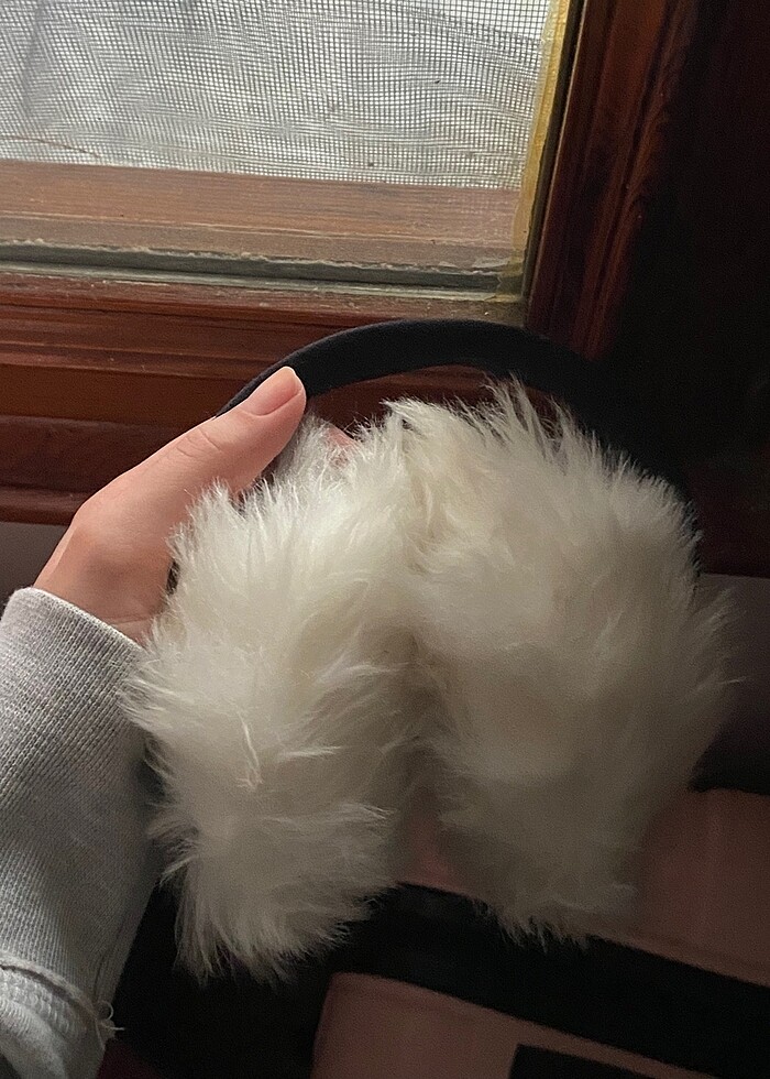 peluş kulaklık - Görsel 4
