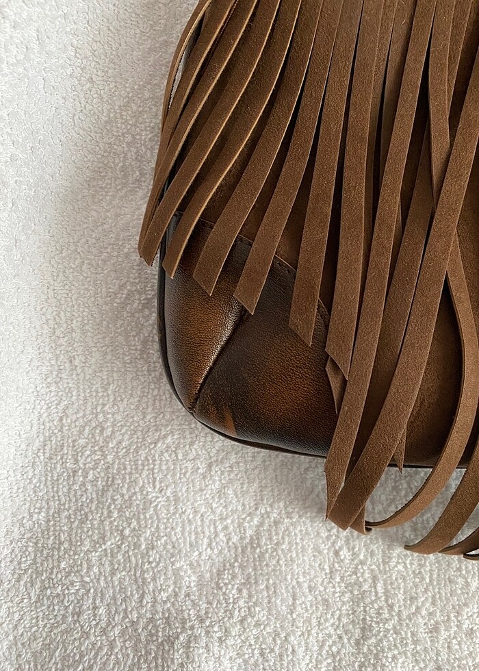 SATILDI vintage çanta - Görsel 3