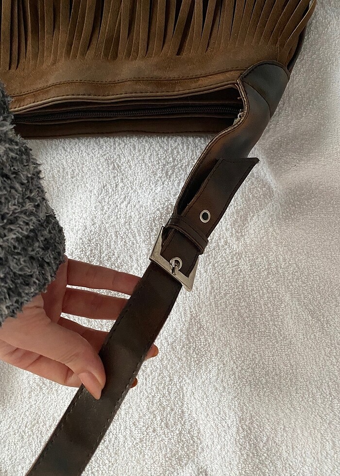 SATILDI vintage çanta - Görsel 5