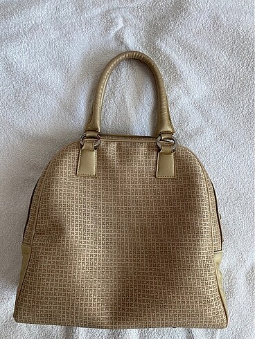 Ted Lapidus vintage monogram gold çanta