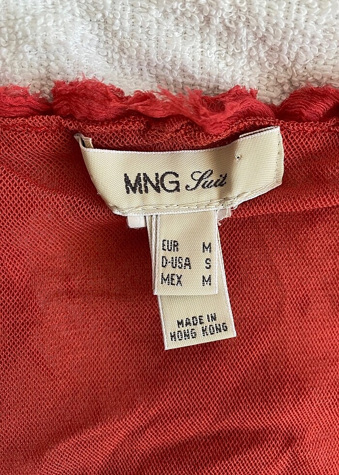 SATILDI vintage mango dantel üst - Görsel 2