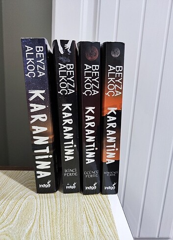 Karantina serisi ilk 4 kitap