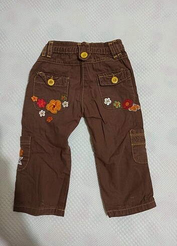 Wenice kız bebek keten pantolon