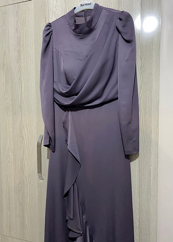 Gri V Yaka Hamile Tulum - Görsel 3