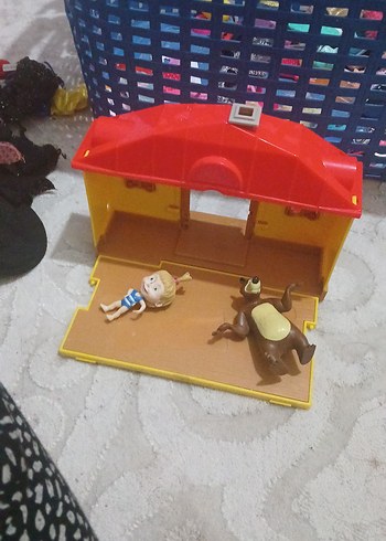 Renkli Masha ve Ayı Oyuncak Evi - Görsel 2