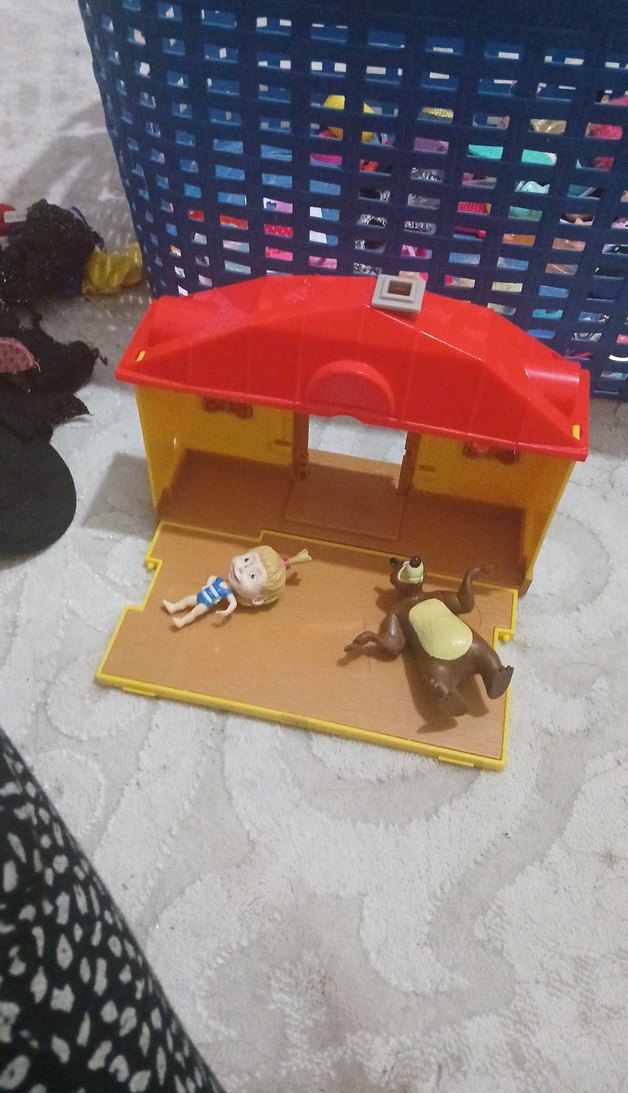 Renkli Masha ve Ayı Oyuncak Evi - Görsel 2