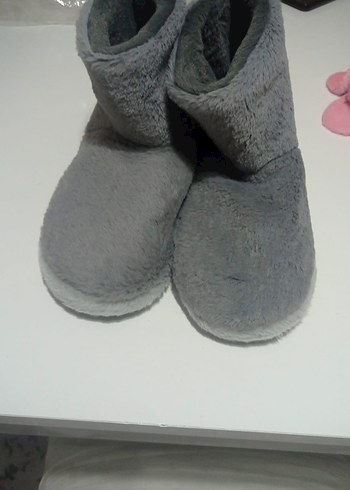 Kız Çocuk Pembe Sıcak Ev Terliği - Görsel 4