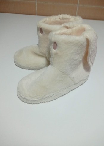 Kız Çocuk Pembe Sıcak Ev Terliği - Görsel 5