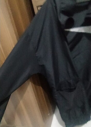 Nike Siyah nike yağmurluk 