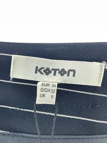 34 Beden çeşitli Renk Koton Midi Etek %70 İndirimli.