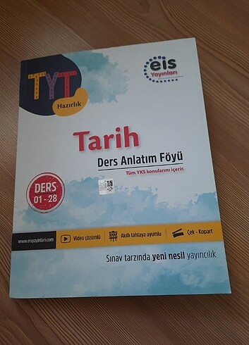 Tyt ayt tarih eis ders anlatım föyü