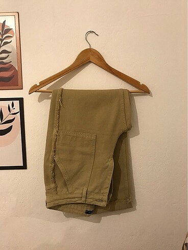 Trendyolmilla püsküllü Yüksel bel pantolon/jean