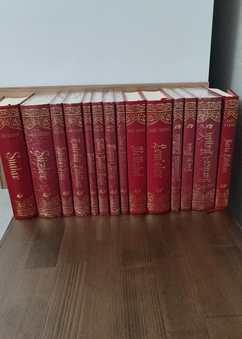 Klasik Kırmızı Kapaklı Din Kitapları Seti