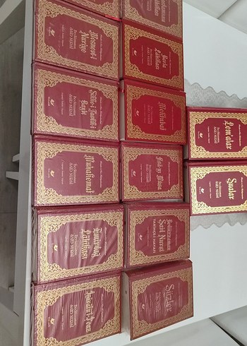 Klasik Kırmızı Kapaklı Din Kitapları Seti