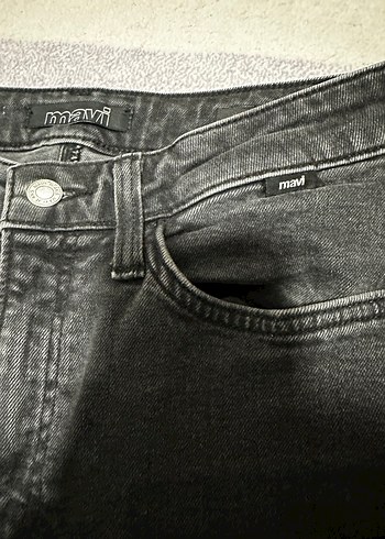 Gri Kadın Denim Regular Fit Jean - Görsel 3