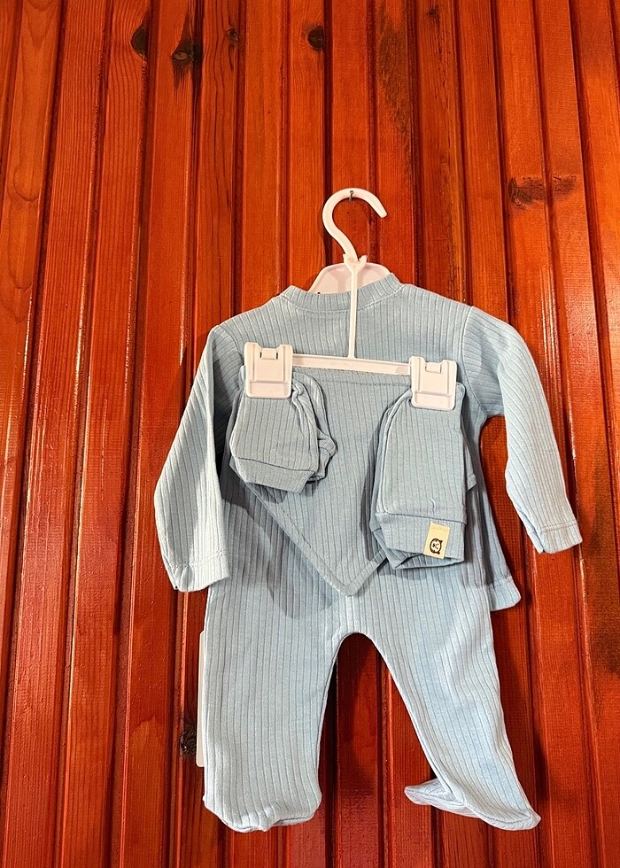 5 parça yenidoğan set - Görsel 2