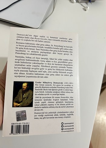 Dostoyevski - Beyaz Geceler Roman